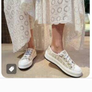 Ron White Nova Boucle Lace-up Shoes Champagne - Excellent condition